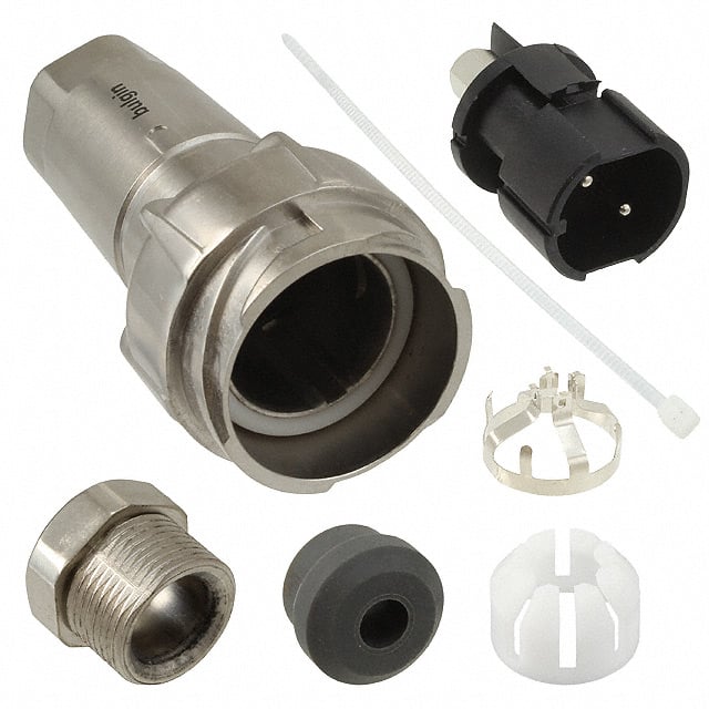 PXM7011/02P/ST/0507/SN Bulgin                                                                    CONN RCPT MALE 2POS NICKEL SCREW