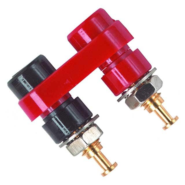 2143-2 Pomona Electronics                                                                    MINI BANANA JACK DBL MT PNL RED