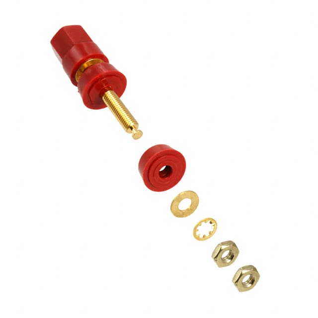 5018-2 Pomona Electronics                                                                    POST BINDING HEX HEAD RED