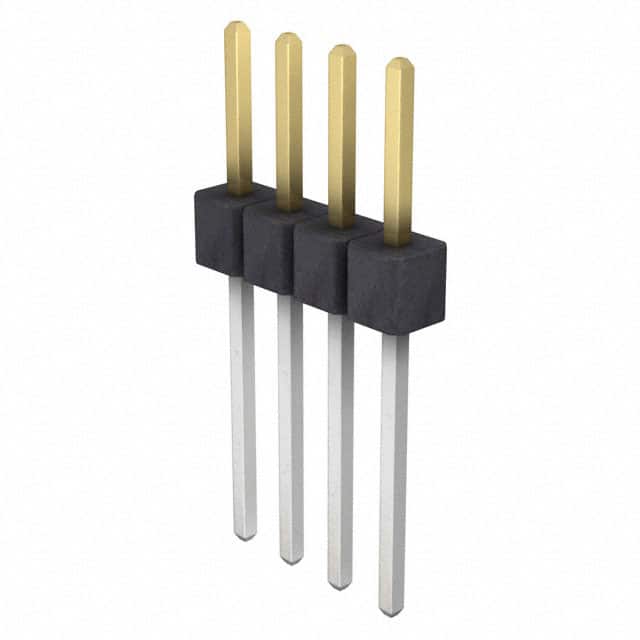PZC04SAEN Sullins Connector Solutions                                                                    CONN HEADER .100 SINGL STR 4POS