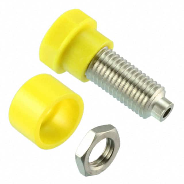 CT2228-4 Cal Test Electronics                                                                    4MM SOCKET, SOLDER HOLE - YELLOW