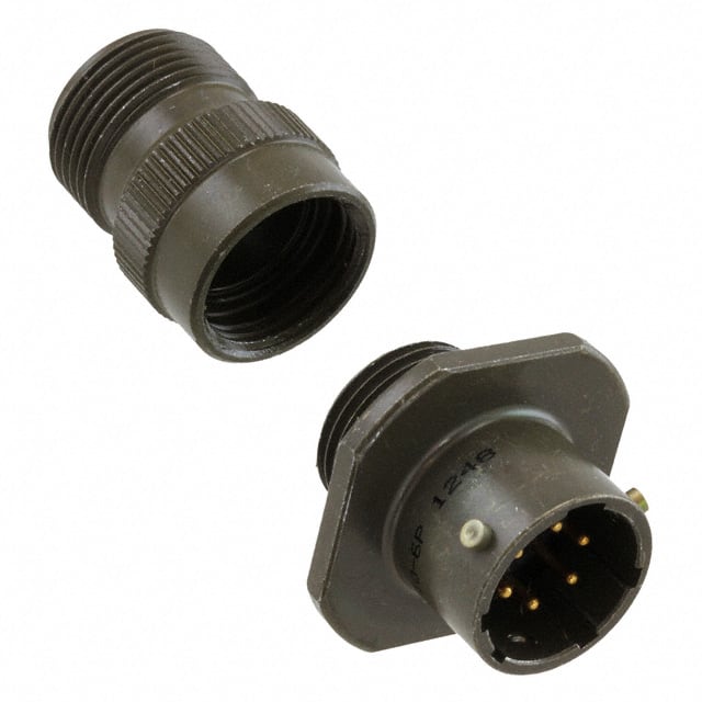 PT01A-10-6P Amphenol Industrial Operations                                                                    CONN RCPT MALE 6POS SOLDER CUP
