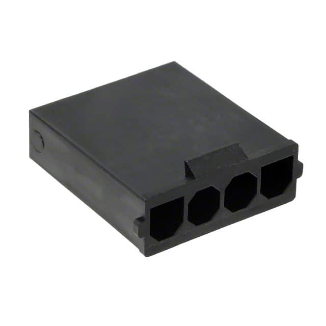 43680-2004 Molex Connector Corporation                                                                    CONN HSG PLUG 4POS 7.50MM BLACK