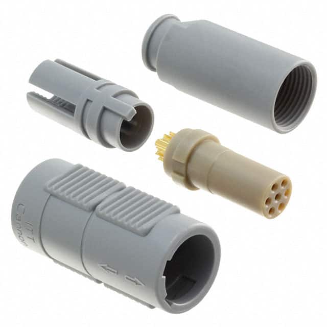 PLC3G823A07 ITT Cannon, LLC                                                                    CONN RCPT FMALE 7POS SOLDER CUP