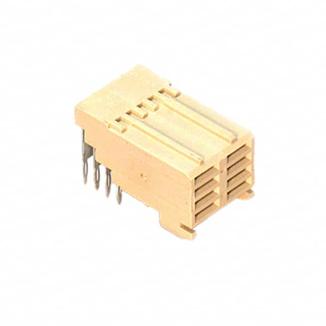 536614-1 TE Connectivity AMP Connectors                                                                    CONN RECPT RTANG 2MM 8POS 30AU