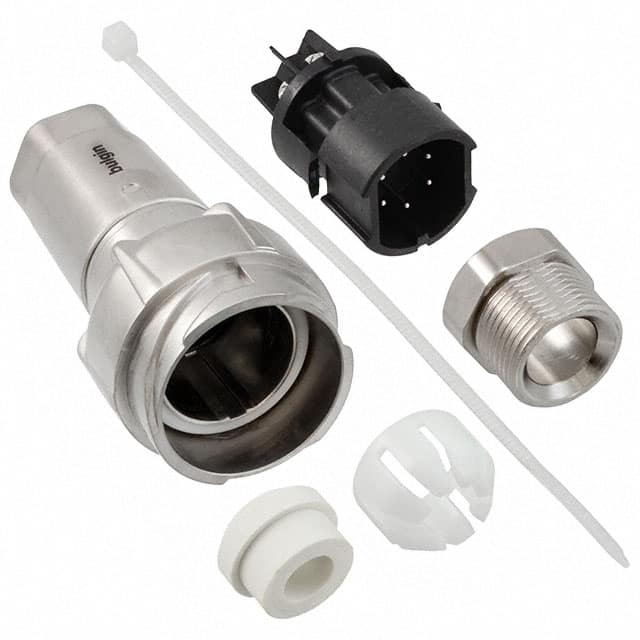 PXM7011/06P/ST/0709/SN Bulgin                                                                    CONN RCPT MALE 6POS NICKEL SCREW
