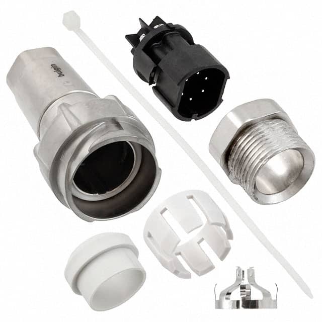 PXM7011/06P/ST/1315/SN Bulgin                                                                    CONN RCPT MALE 6POS NICKEL SCREW