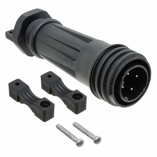 PXA921/04/P Bulgin                                                                    CONN RCPT MALE 4POS NICKEL SCREW
