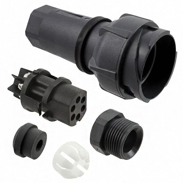 PXP7010/06S/ST/0507 Bulgin                                                                    CONN PLUG FMALE 6POS SCREW