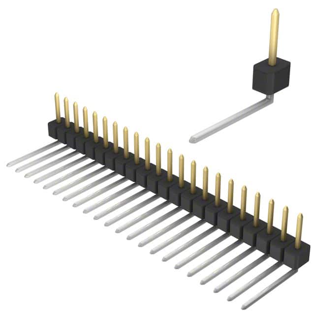 PBC22SBDN Sullins Connector Solutions                                                                    CONN HEADER .100 SINGL R/A 22POS