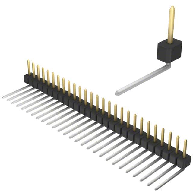 PBC27SBDN Sullins Connector Solutions                                                                    CONN HEADER .100 SINGL R/A 27POS