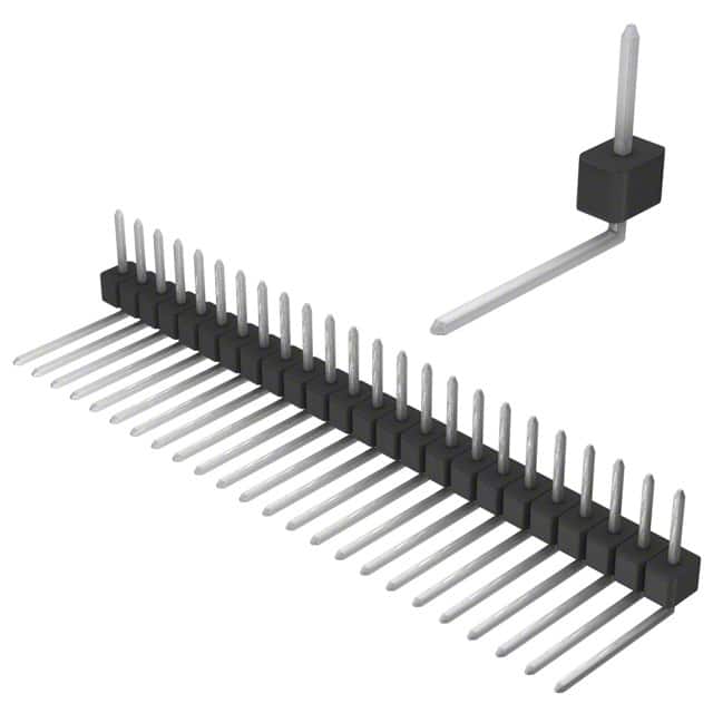 PEC24SBDN Sullins Connector Solutions                                                                    CONN HEADER .100 SINGL R/A 24POS