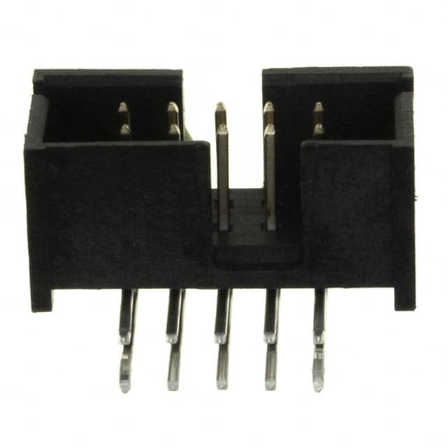 104340-1 TE Connectivity AMP Connectors                                                                    CONN HEADER 10POS R/A .100 GOLD