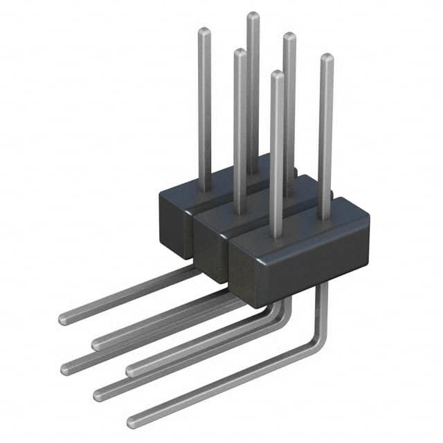 PTC03DBCN Sullins Connector Solutions                                                                    CONN HEADER .100 DUAL R/A 6POS