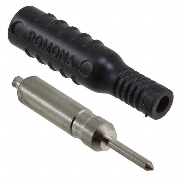 5173-0 Pomona Electronics                                                                    PIN TIP PLUG W/BOOT 18-22AWG BLK