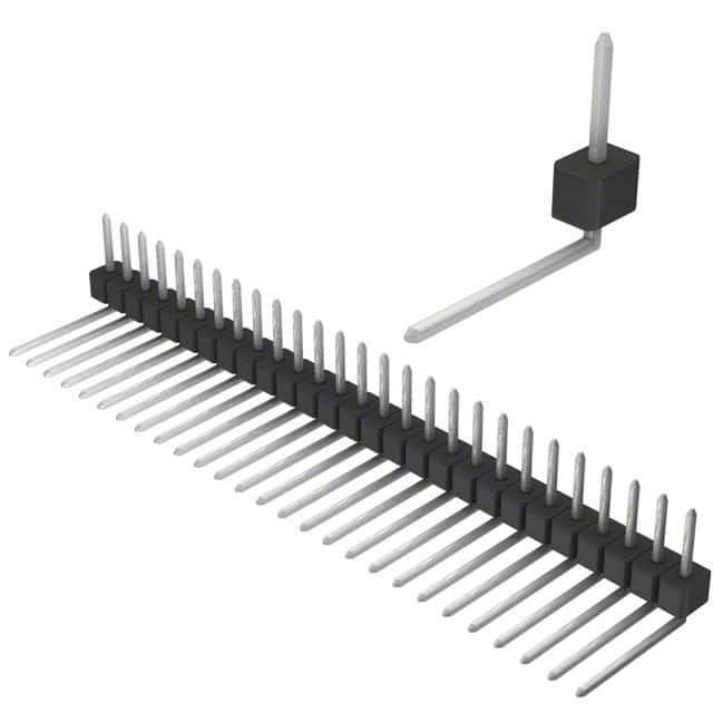 PEC27SBDN Sullins Connector Solutions                                                                    CONN HEADER .100 SINGL R/A 27POS