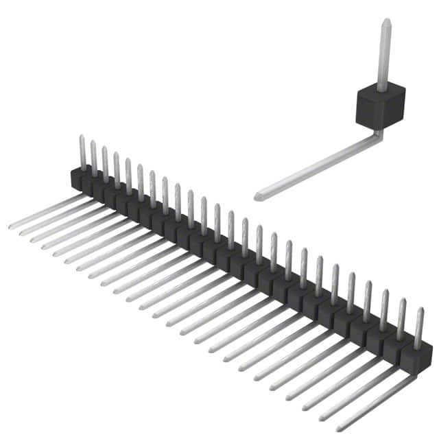 PEC25SBEN Sullins Connector Solutions                                                                    CONN HEADER .100 SINGL R/A 25POS
