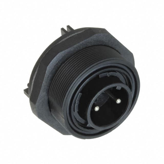 PX0709/P/02 Bulgin                                                                    CONN RCPT MALE 2POS NICKEL SCREW