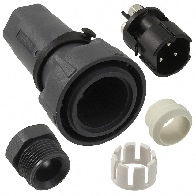 PXP7010/03P/ST/1315 Bulgin                                                                    CONN PLUG MALE 3POS NICKEL SCREW