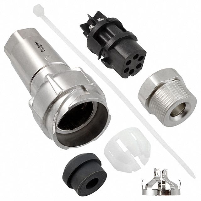 PXM7011/06S/ST/0507/SN Bulgin                                                                    CONN RCPT FMALE 6POS SCREW