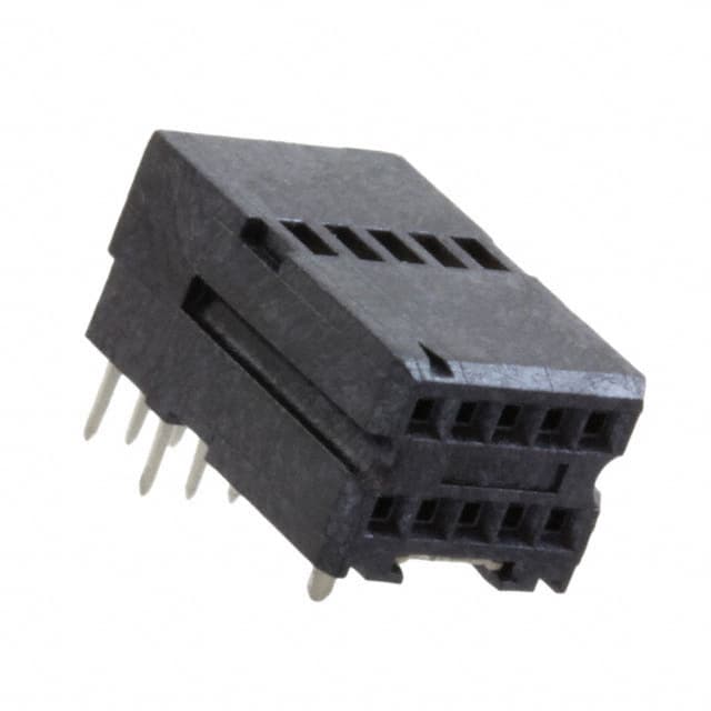 103911-1 TE Connectivity AMP Connectors                                                                    CONN RECEPT .050 10POS R/A T/H