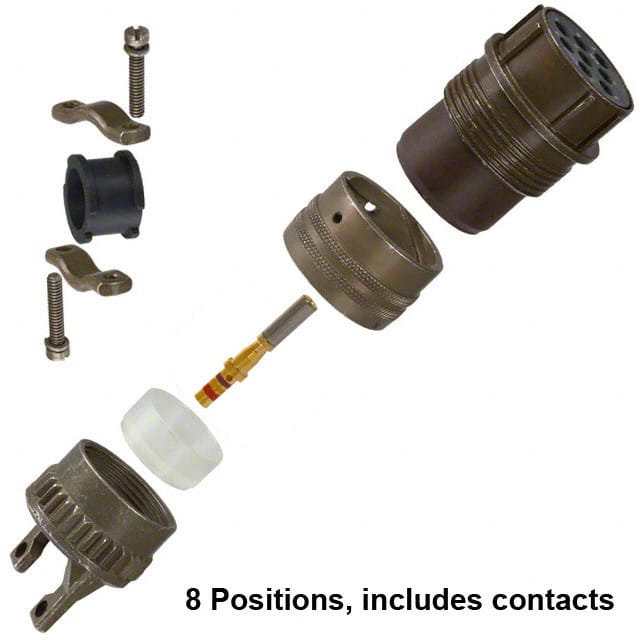 PT06SE-16-8S(SR) Amphenol Industrial Operations                                                                    CONN PLUG FMALE 8POS GOLD CRIMP