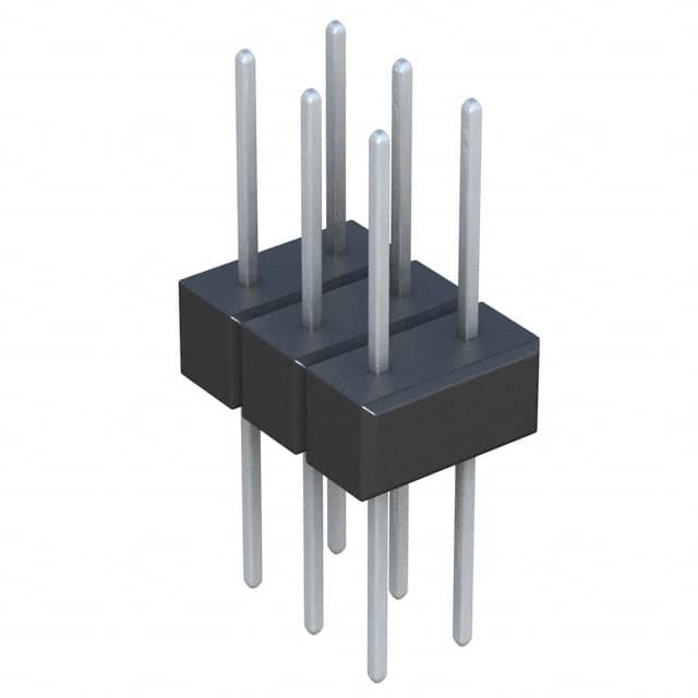 PTC03DABN Sullins Connector Solutions                                                                    CONN HEADER .100 DUAL STR 6POS