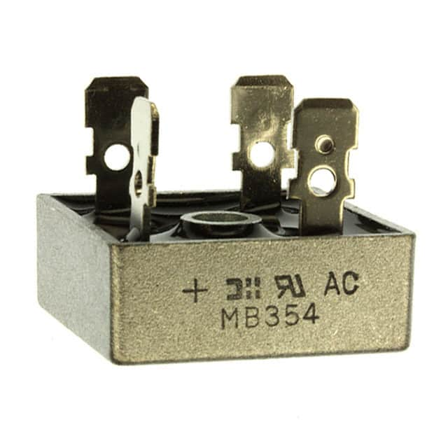 MB351-F Diodes Incorporated                                                                    RECTIFIER BRIDGE 100V 35A MB