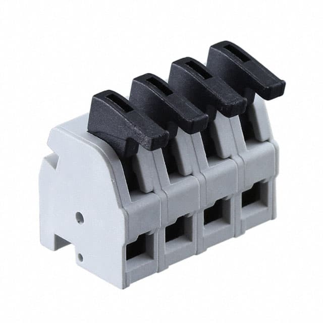 ASP0250404 METZ CONNECT USA Inc.                                                                    SPRING CLAMP TERMINAL BLOCK, PLU