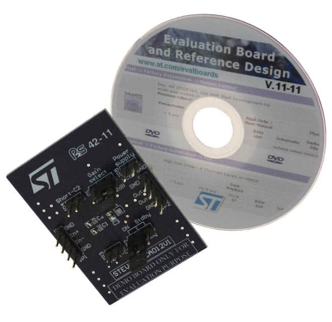 STEVAL-CCA012V1 STMicroelectronics                                                                    BOARD EVAL BASED ON TS2007