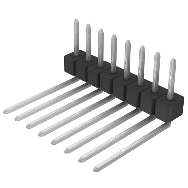 PEC08SBEN Sullins Connector Solutions                                                                    CONN HEADER .100 SINGL R/A 8POS