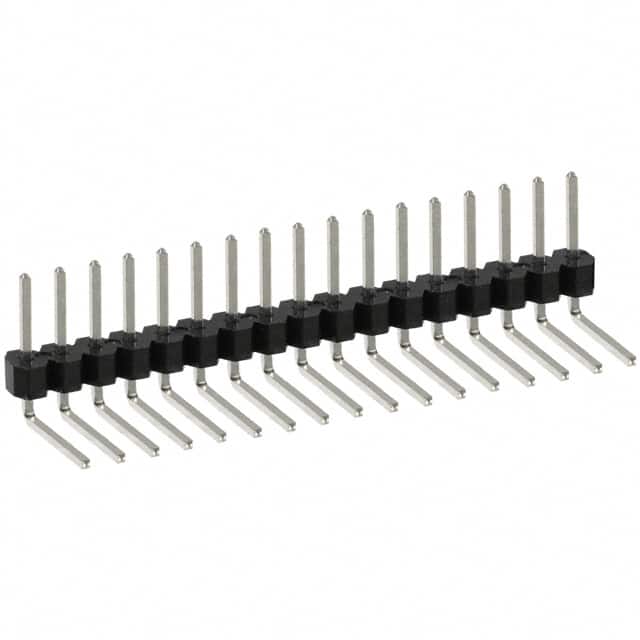 PEC17SBCN Sullins Connector Solutions                                                                    CONN HEADER .100 SINGL R/A 17POS