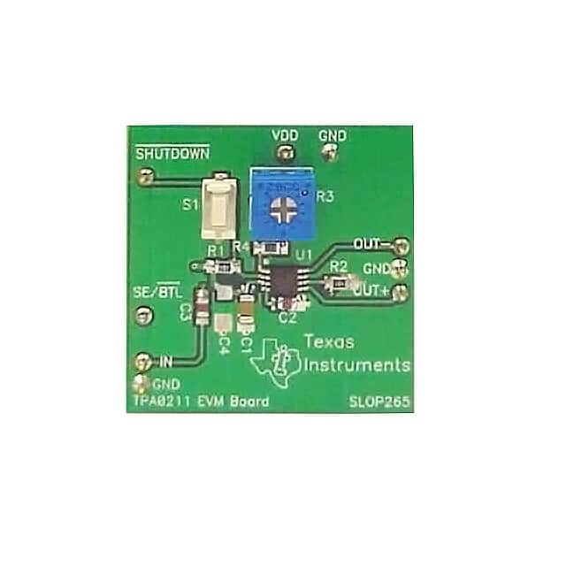 TPA0211EVM Texas Instruments                                                                    EVAL MOD MONO AUDIO AMP TPA0211