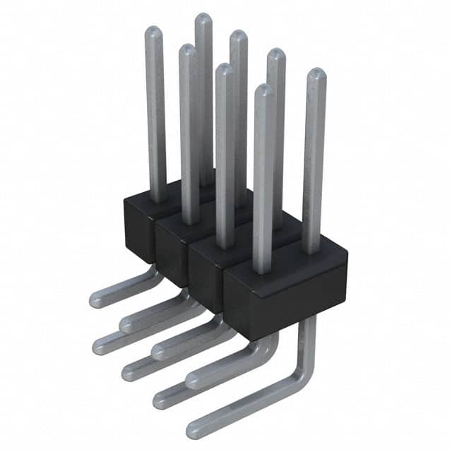 PEC04DGAN Sullins Connector Solutions                                                                    CONN HEADER .100 DUAL R/A 8POS