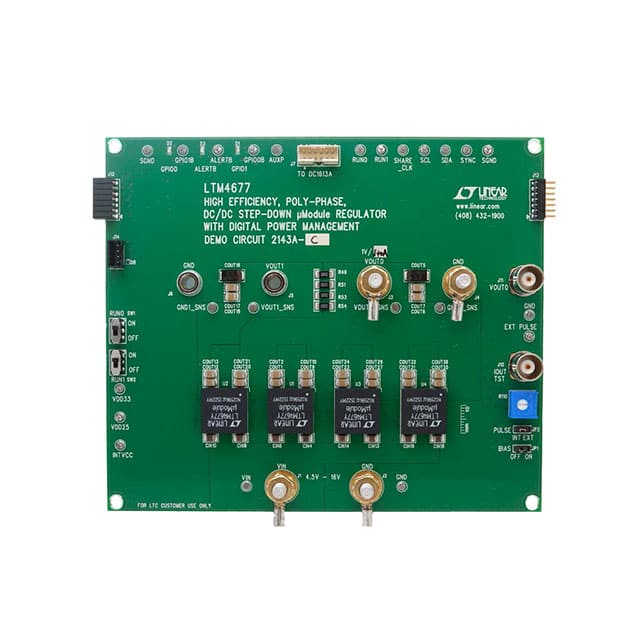 DC2143A-C Linear Technology/Analog Devices                                                                    DEMO BOARD FOR LTM4677