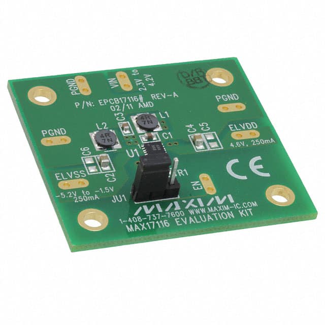 MAX17116EVKIT# Maxim Integrated                                                                    KIT EVAL FOR MAX17116