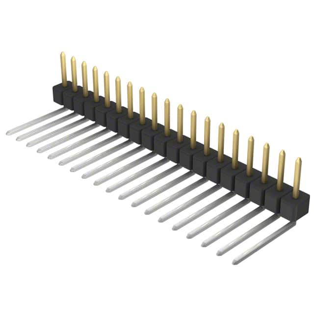 PBC19SBDN Sullins Connector Solutions                                                                    CONN HEADER .100 SINGL R/A 19POS