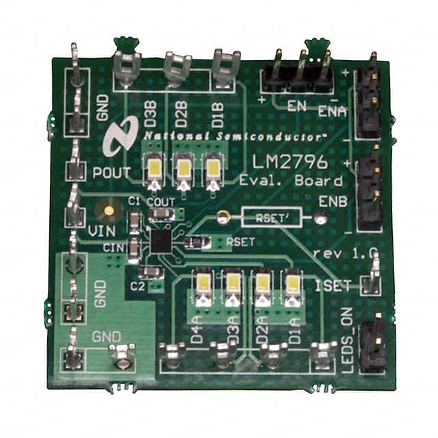 LM2796TLEV Texas Instruments                                                                    BOARD EVALUATION LM2796TL