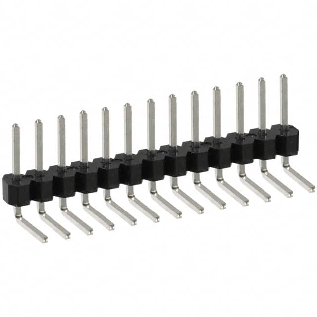 PEC13SBBN Sullins Connector Solutions                                                                    CONN HEADER .100 SINGL R/A 13POS