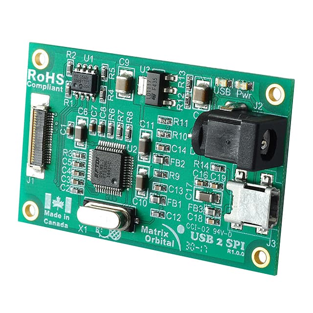 EVE2-USB2SPI-KIT-A Matrix Orbital                                                                    USB TO SPI DEVELOPMENT KIT FOR M