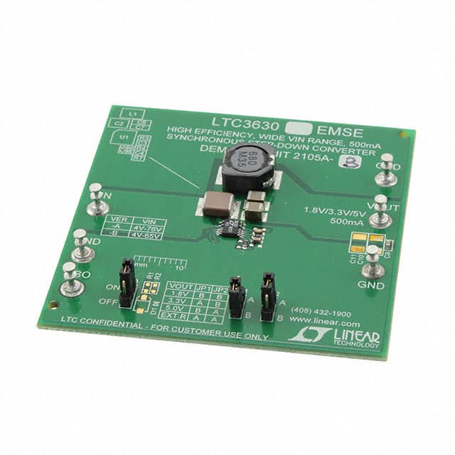 DC2105A-B Linear Technology/Analog Devices                                                                    EVAL BOARD BUCK REG LTC3630