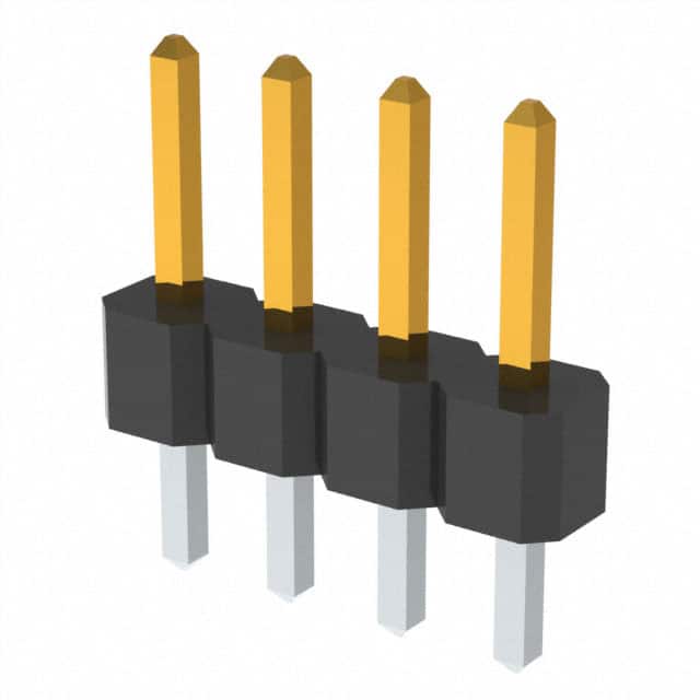 PBC04SAAN Sullins Connector Solutions                                                                    CONN HEADER .100 SINGL STR 4POS