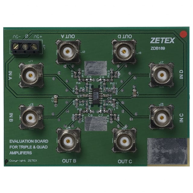 ZXFV201EV Diodes Incorporated                                                                    BOARD EVAL FOR QUAD VIDEO AMP