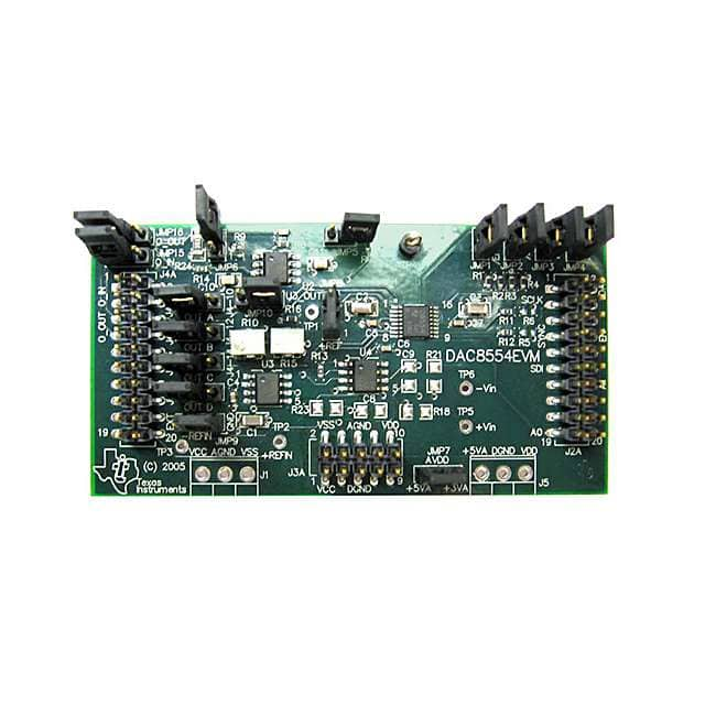 DAC8554EVM Texas Instruments                                                                    EVALUATION MODULE FOR DAC8554