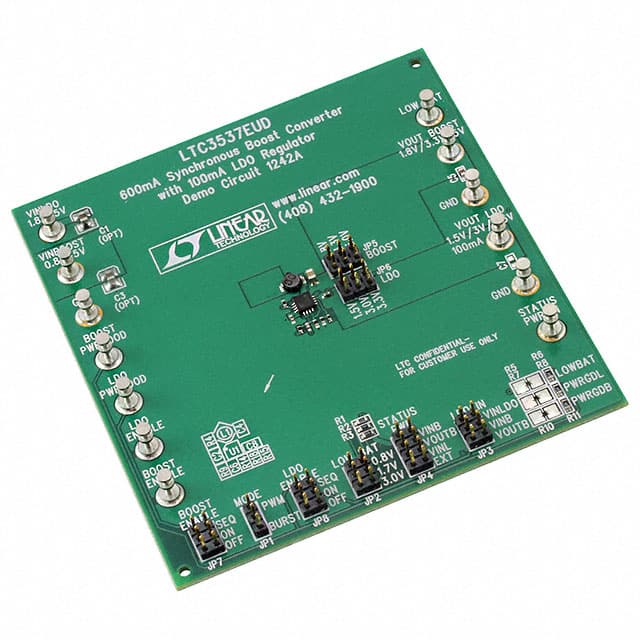 DC1242A Linear Technology/Analog Devices                                                                    BOARD EVAL FOR LTC3537EUD