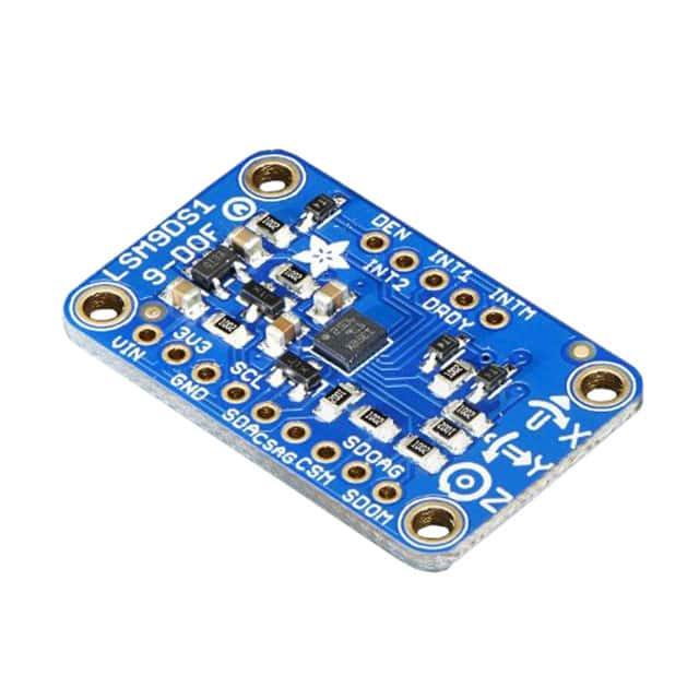 3387 Adafruit Industries LLC                                                                    LSM9DS1 ACCEL/MAG/GYRO/TEMP BRD