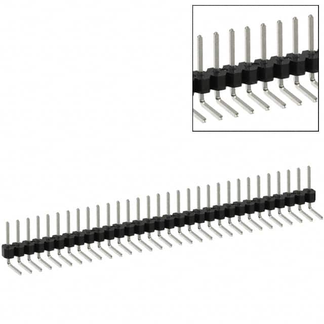 PEC31SBBN Sullins Connector Solutions                                                                    CONN HEADER .100 SINGL R/A 31POS