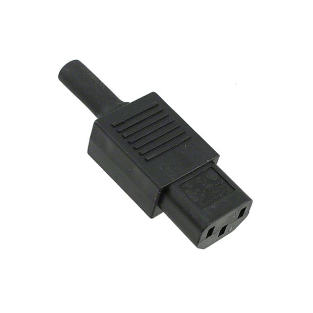 704-00/00 Qualtek                                                                    PWR ENT PLUG IEC320-C13 STR SCRW