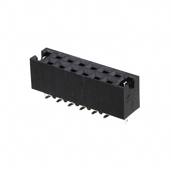 147102-6 TE Connectivity AMP Connectors                                                                    CONN RCPT 12POS .100 DUAL SMD