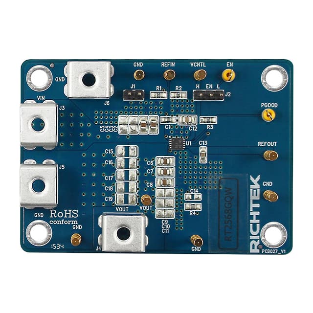 EVB_RT2568GQW Richtek USA Inc.                                                                    EVAL MODULE FOR RT2568GQW